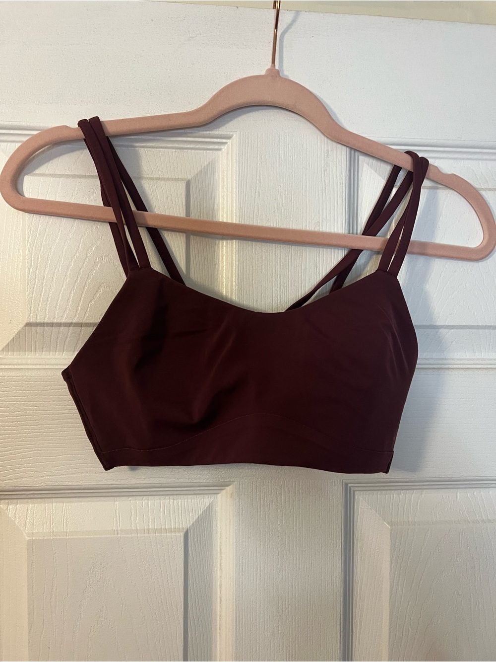 #048 Lululemon Like a Cloud Bra Light Support B/C Cassis Approx Size 6–8 EUC